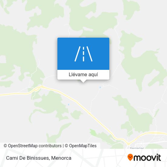 Mapa Cami De Binissues