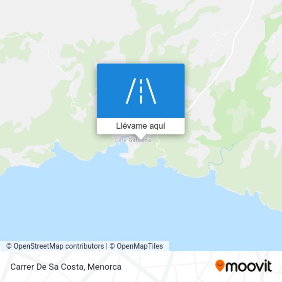 Mapa Carrer De Sa Costa