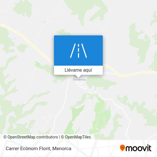 Mapa Carrer Ecònom Florit