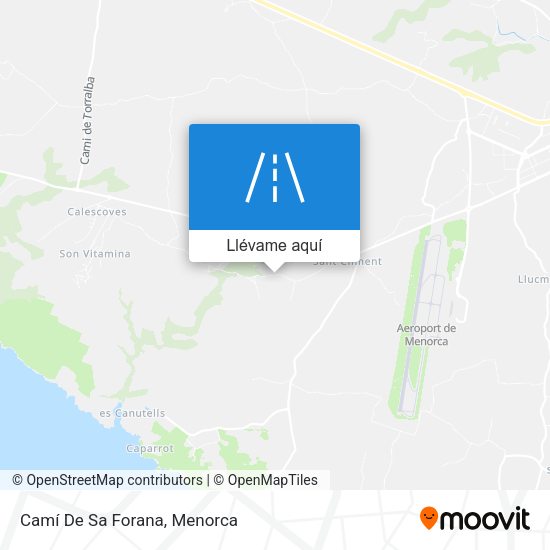 Mapa Camí De Sa Forana