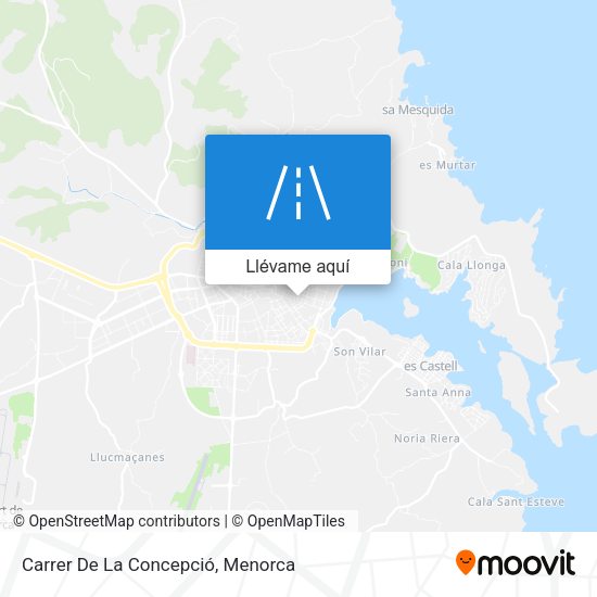 Mapa Carrer De La Concepció