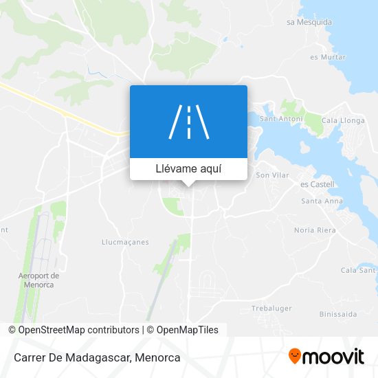 Mapa Carrer De Madagascar