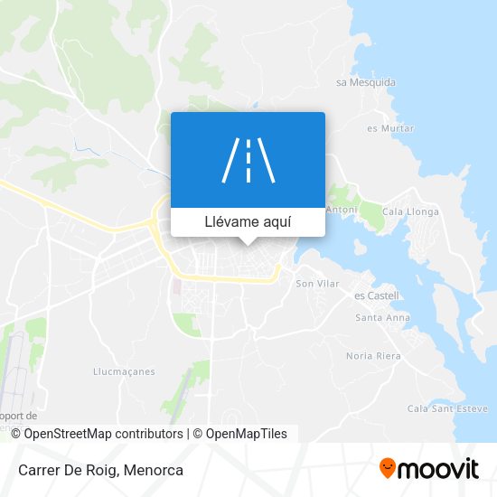 Mapa Carrer De Roig