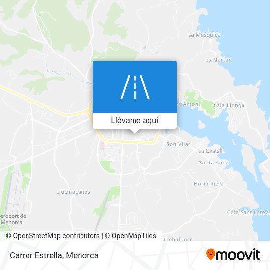 Mapa Carrer Estrella