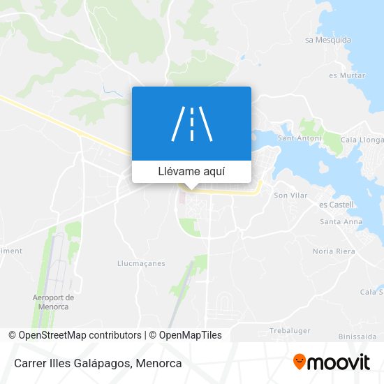 Mapa Carrer Illes Galápagos