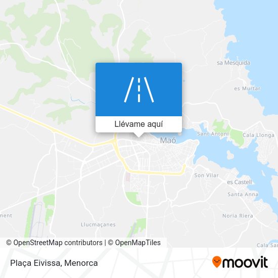 Mapa Plaça Eivissa