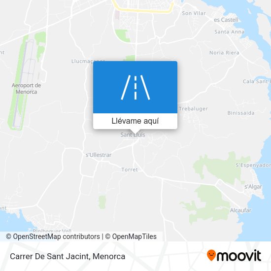 Mapa Carrer De Sant Jacint