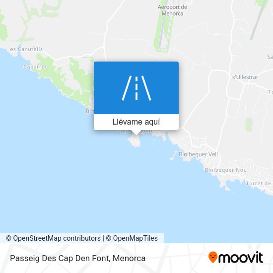Mapa Passeig Des Cap Den Font