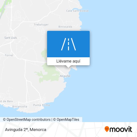 Mapa Avinguda 2ª