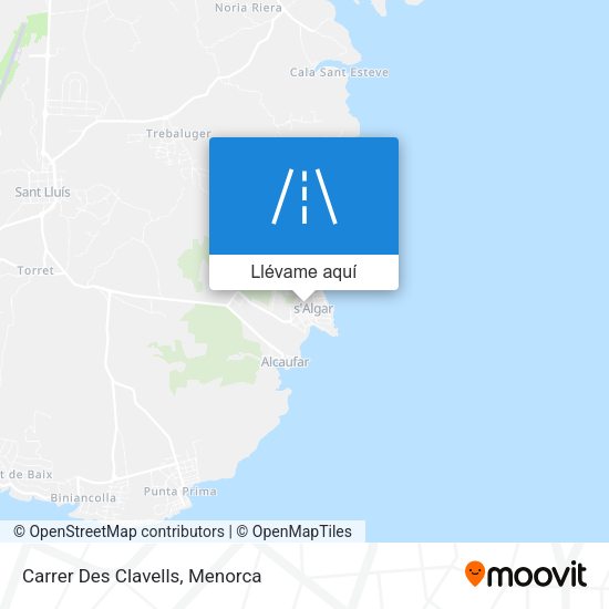 Mapa Carrer Des Clavells