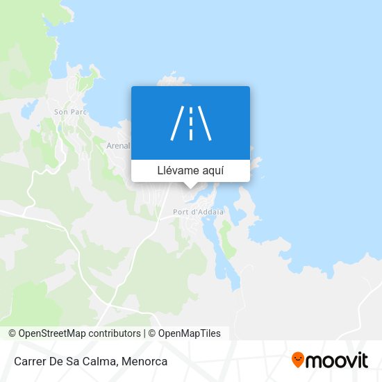 Mapa Carrer De Sa Calma