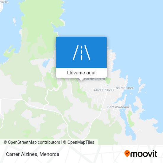Mapa Carrer Alzines