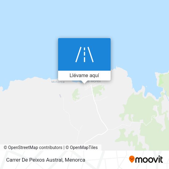 Mapa Carrer De Peixos Austral