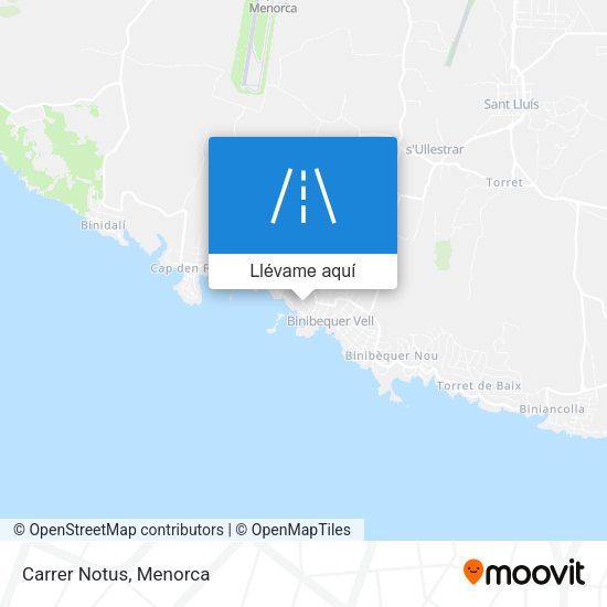 Mapa Carrer Notus