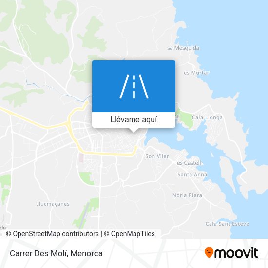Mapa Carrer Des Molí