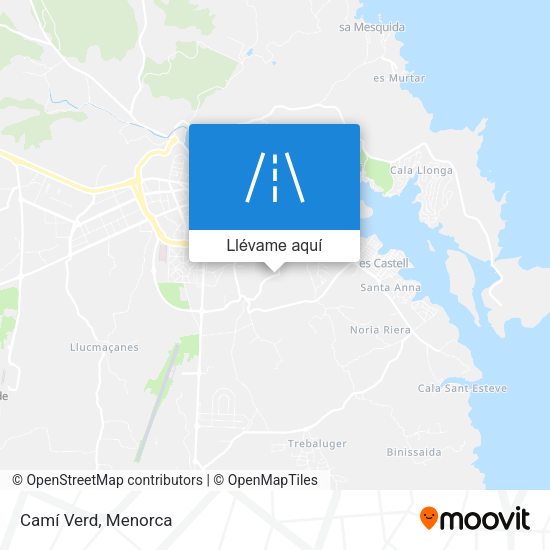 Mapa Camí Verd