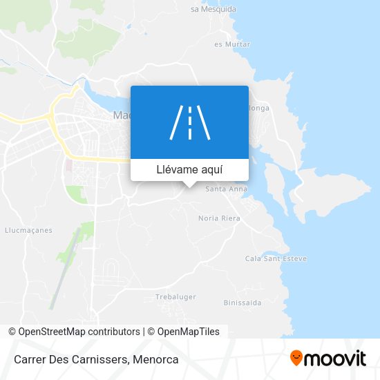 Mapa Carrer Des Carnissers