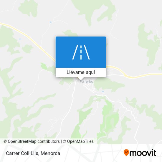Mapa Carrer Coll Llis