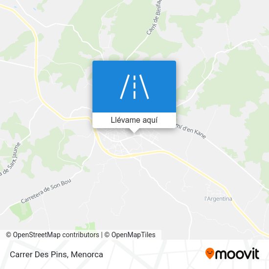 Mapa Carrer Des Pins