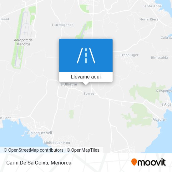 Mapa Camí De Sa Coixa