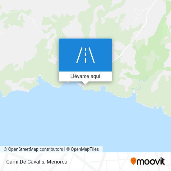 Mapa Cami De Cavalls