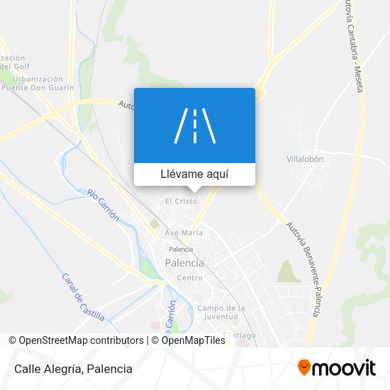 Mapa Calle Alegría