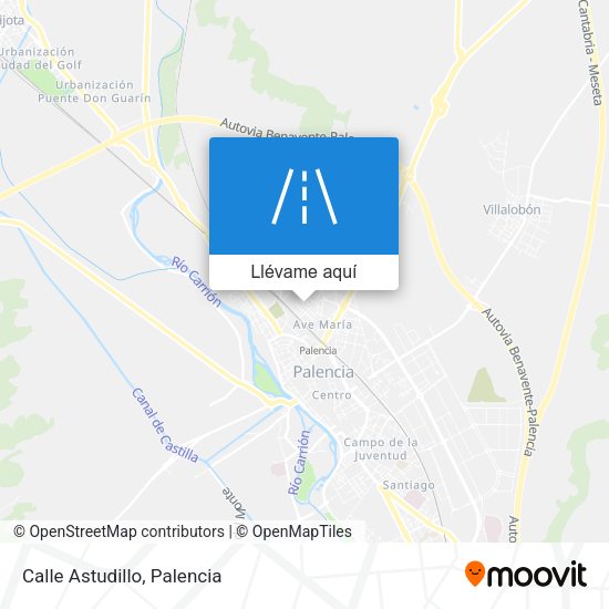 Mapa Calle Astudillo