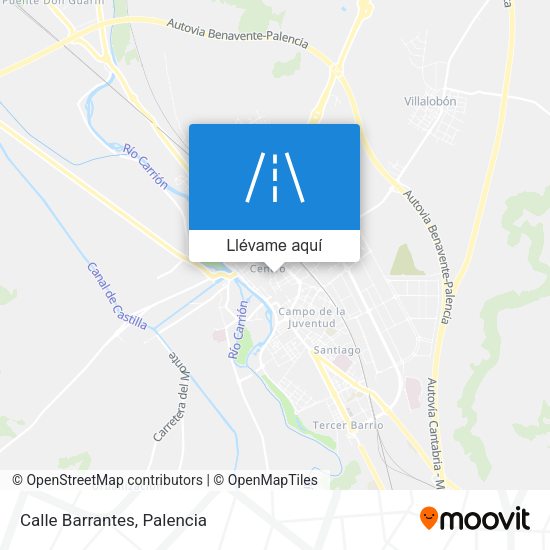 Mapa Calle Barrantes