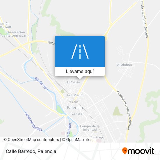 Mapa Calle Barredo