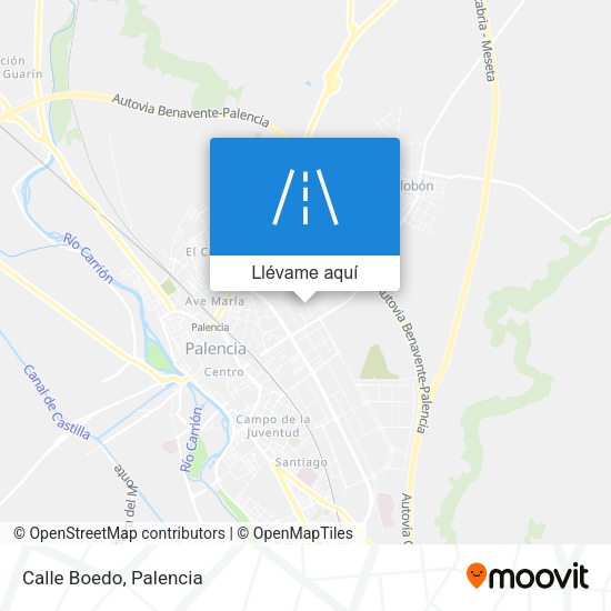 Mapa Calle Boedo