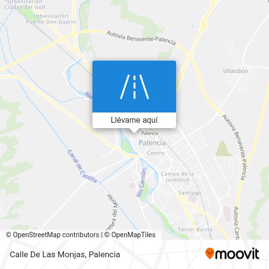 Mapa Calle De Las Monjas