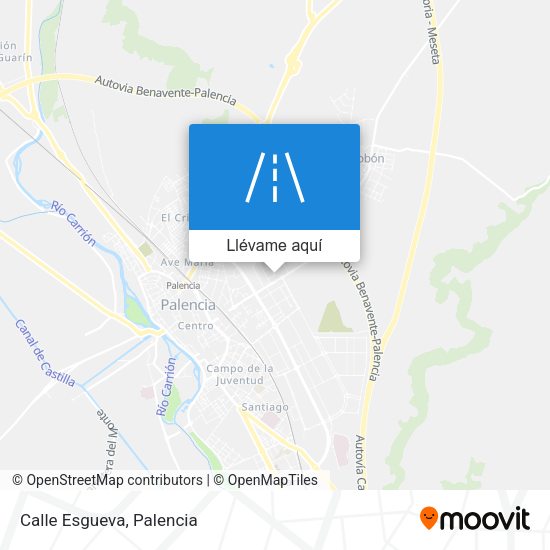 Mapa Calle Esgueva