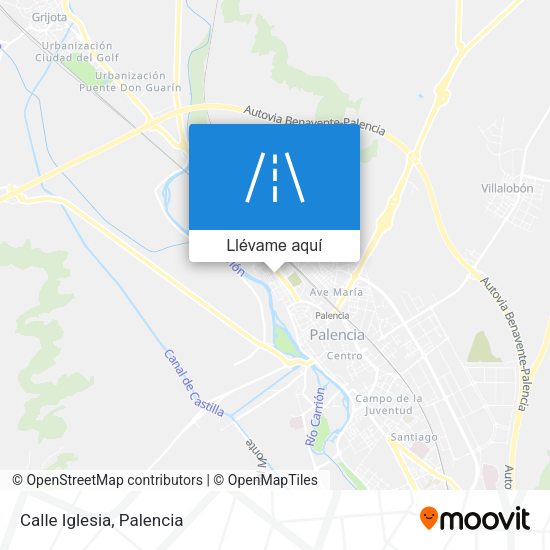 Mapa Calle Iglesia