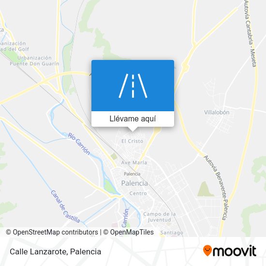 Mapa Calle Lanzarote