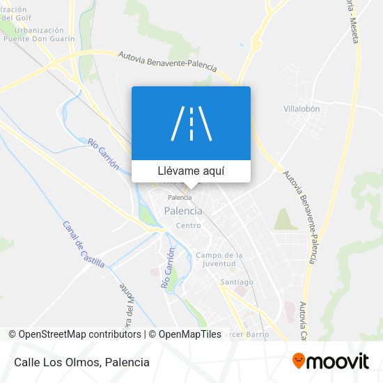 Mapa Calle Los Olmos