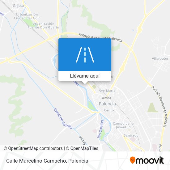 Mapa Calle Marcelino Camacho