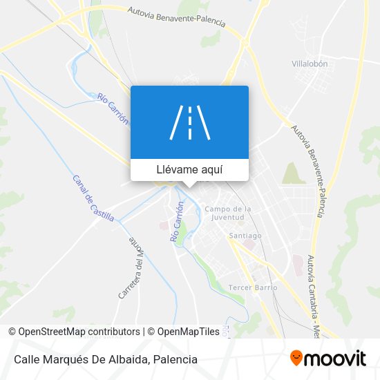 Mapa Calle Marqués De Albaida
