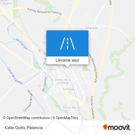 Mapa Calle Quito