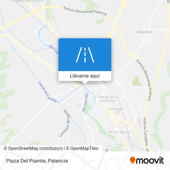 Mapa Plaza Del Puente
