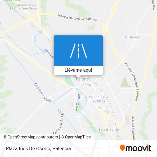 Mapa Plaza Inés De Osorio