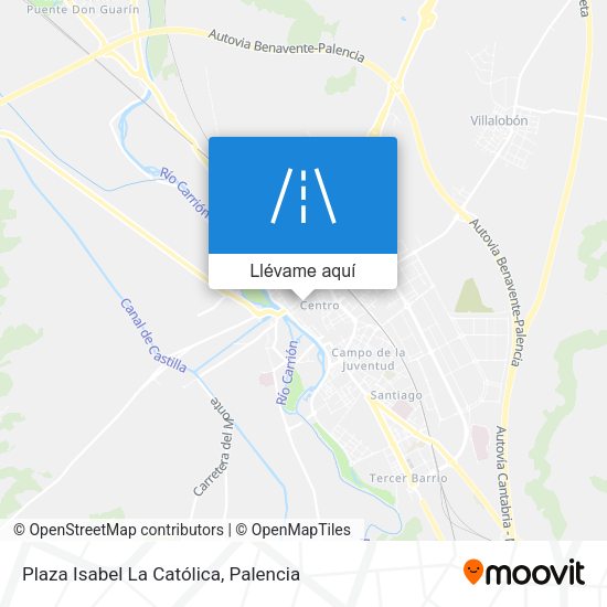 Mapa Plaza Isabel La Católica