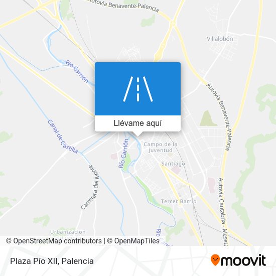 Mapa Plaza Pío XII