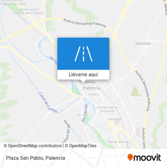 Mapa Plaza San Pablo