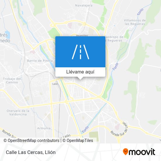 Mapa Calle Las Cercas