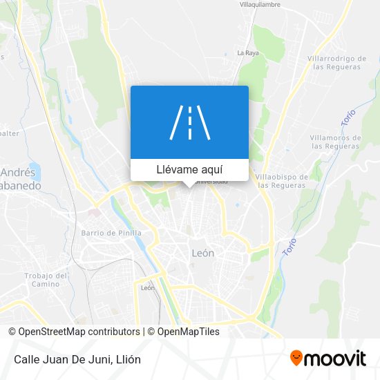 Mapa Calle Juan De Juni