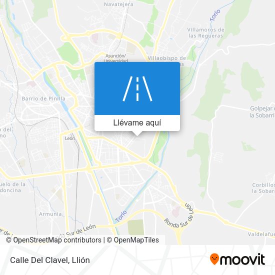 Mapa Calle Del Clavel