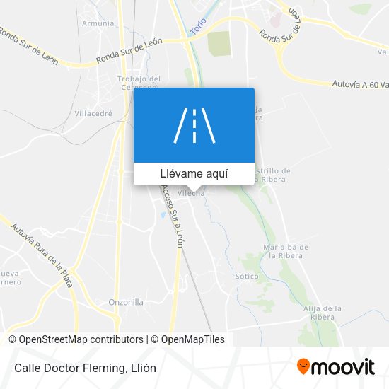 Mapa Calle Doctor Fleming