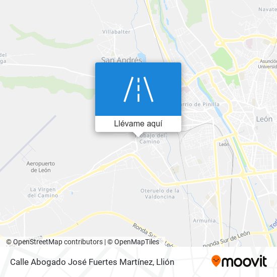 Mapa Calle Abogado José Fuertes Martínez