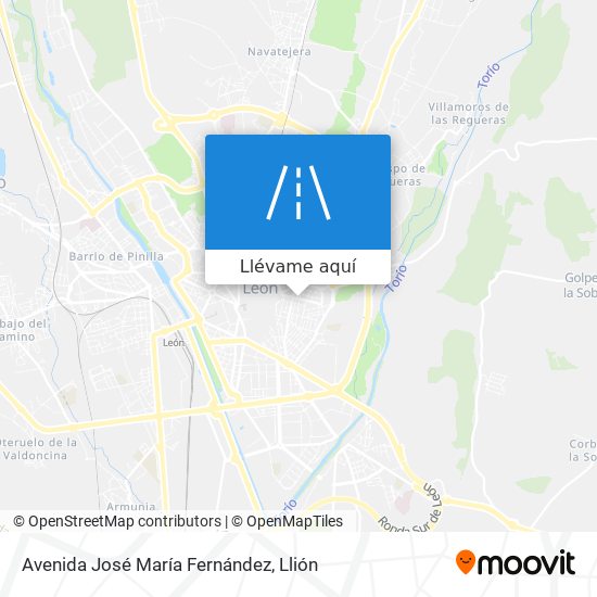 Mapa Avenida José María Fernández
