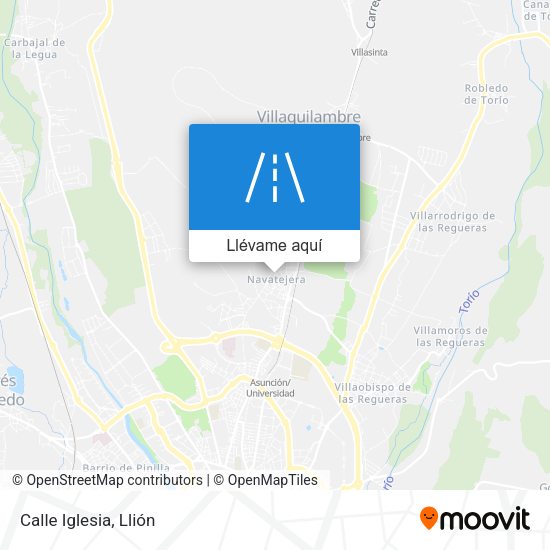 Mapa Calle Iglesia